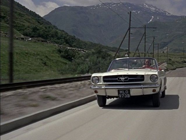 The Mustang made it's first big screen appearance in a 007 movie, but which one?