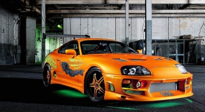 10 - Toyota Supra - The Fast and the Furious