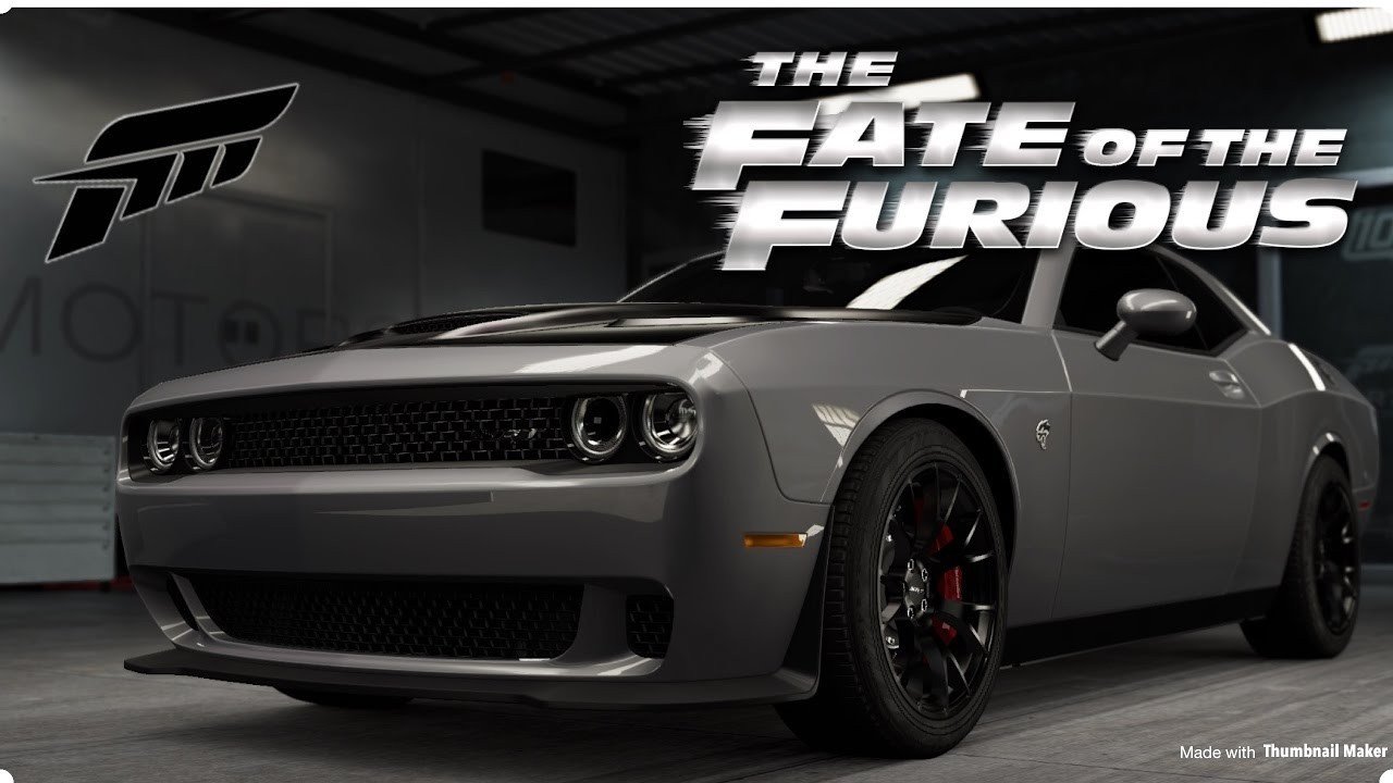 7 - Dodge Challenger Hellcat - The Fate of the Furious