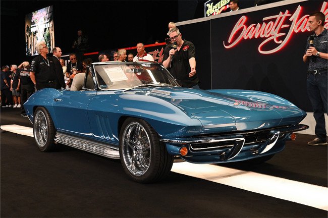 LOT #715 – 1965 CHEVROLET CORVETTE CUSTOM CONVERTIBLE – SOLD! $209,000