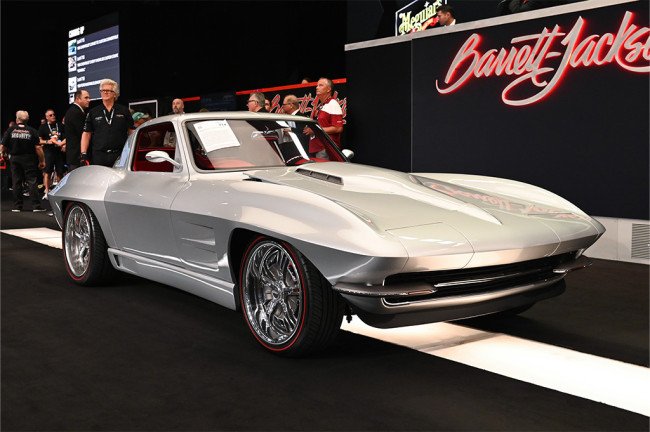 LOT #714 – 1964 CHEVROLET CORVETTE CUSTOM COUPE – SOLD! $198,000