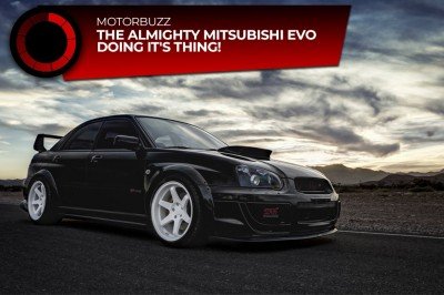 The Almighty Mitsubishi Evo Doing it's Thing!