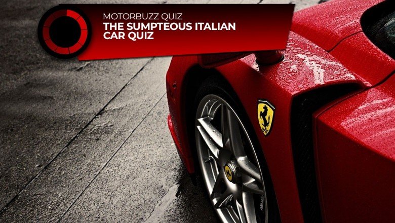 The Sumteous Italian Car Quiz!