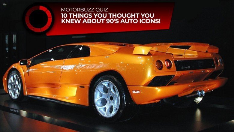 10 Things You Thought You Knew About 90's Auto Icons!