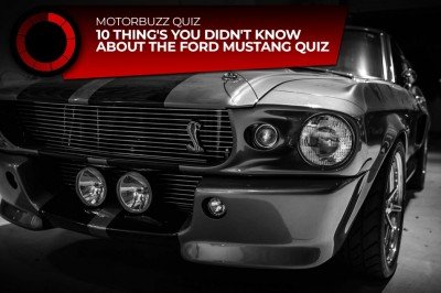 10 Thing's You Didn't Know About The Ford Mustang Quiz