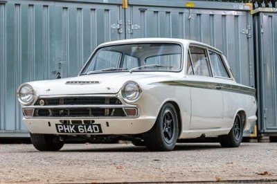 Featured Auction - LEGENDARY LOTUS CORTINA 'GROUP 5' WORKS CAR RACES TO AUCTION