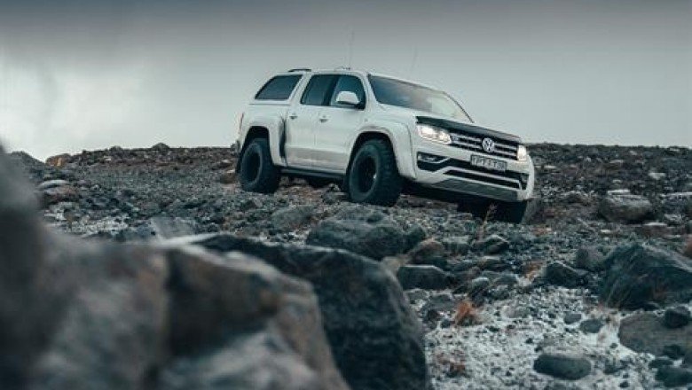 ONE-OFF CONVERTED VOLKSWAGEN AMAROK PICKS UP ARCTIC ROLE