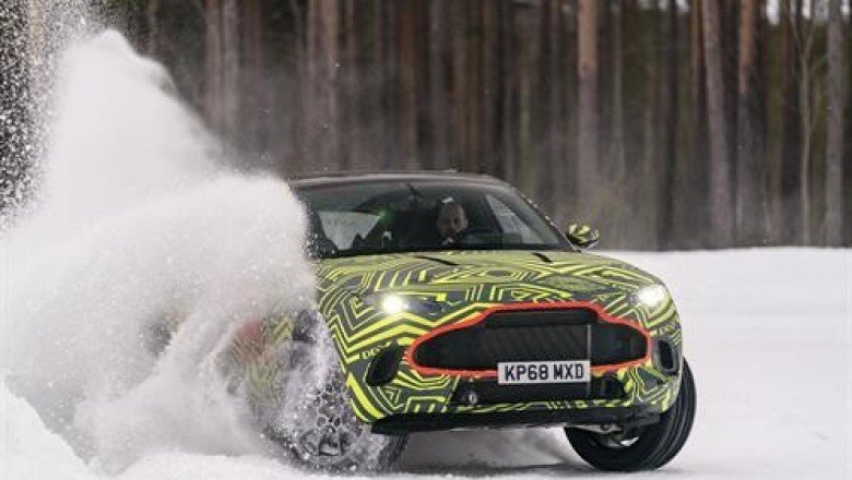 ASTON MARTIN DBX TESTED TO THE EXTREME IN SWEDEN