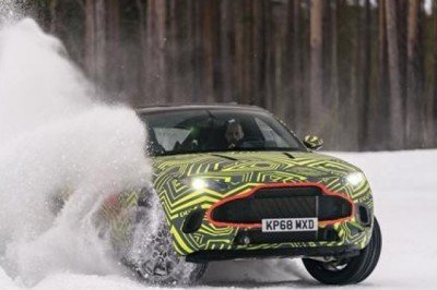 ASTON MARTIN DBX TESTED TO THE EXTREME IN SWEDEN