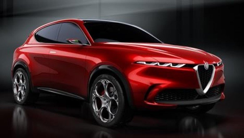 ITALIAN PREVIEW OF THE ALFA ROMEO TONALE CONCEPT CAR AT THE SALONE DEL MOBILE IN MILAN