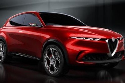 ITALIAN PREVIEW OF THE ALFA ROMEO TONALE CONCEPT CAR AT THE SALONE DEL MOBILE IN MILAN