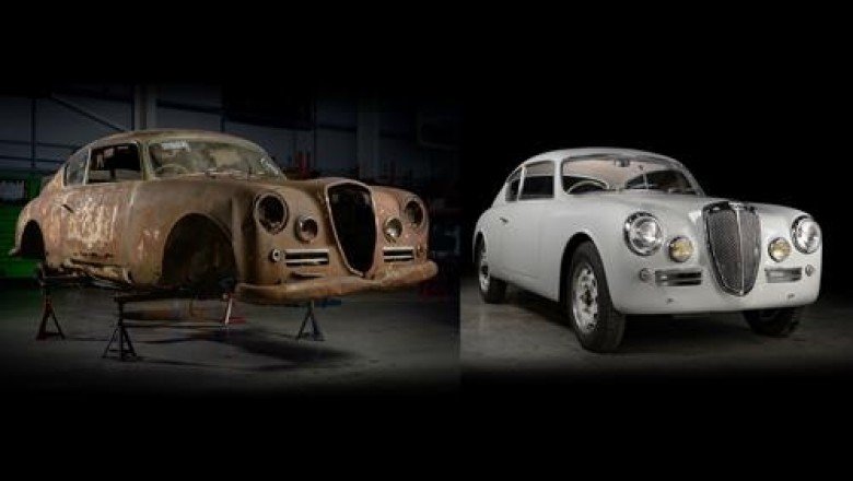 FROM RUST TO RICHES: THORNLEY KELHAM RESURRECTS DERELICT LANCIA FOR WORLD’S PREMIER CLASSIC RALLY, THE MILLE MIGLIA