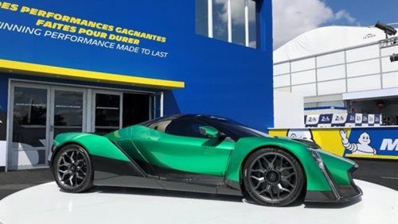 DENDROBIUM D-1 STUNS AS FIRST ELECTRIC HYPERCAR TO BE SHOWN AT THE LE MANS 24 HOURS WITH MICHELIN