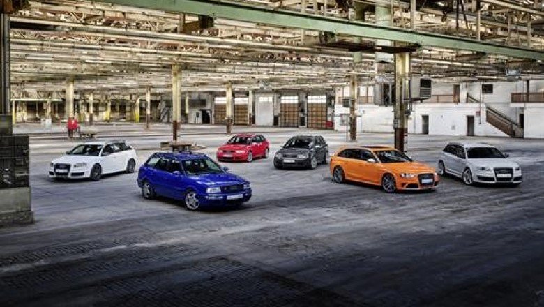 HIGH PERFORMANCE HEROES – AUDI SPORT CELEBRATES 25 YEARS OF THE AUDI RS MODELS