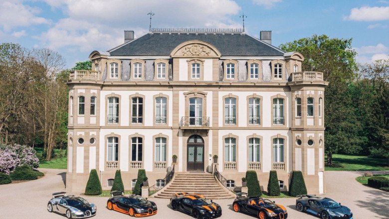 Passionate BUGATTI collector brings world record cars back to Molsheim headquarters