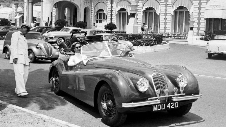 Clark Gable's Legendary 1952 Jaguar XK 120 Roadster Hits the Auction Block for the First Time