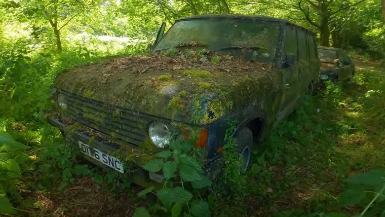 1987 Range Rover Abandoned In Forest Only Has 23,000 Miles On The Odometer