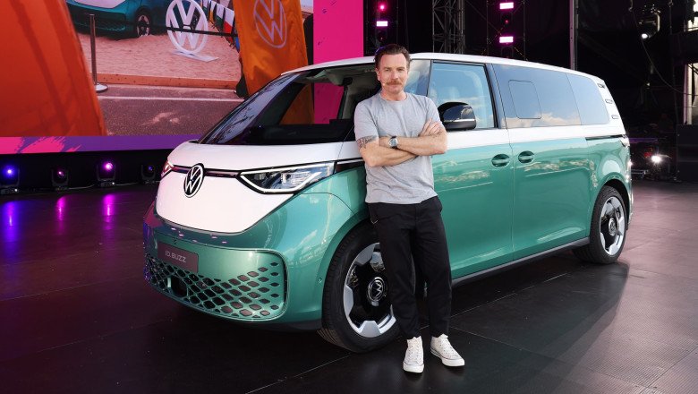Long-wheelbase Volkswagen ID. Buzz makes European debut at VW Bus Festival in Hanover