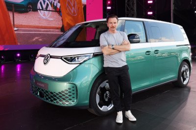 Long-wheelbase Volkswagen ID. Buzz makes European debut at VW Bus Festival in Hanover