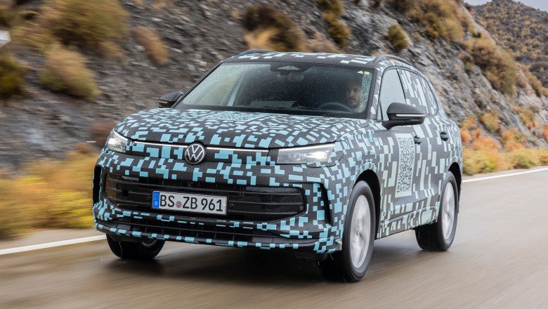 Next-generation Volkswagen Tiguan teased in official spy shots