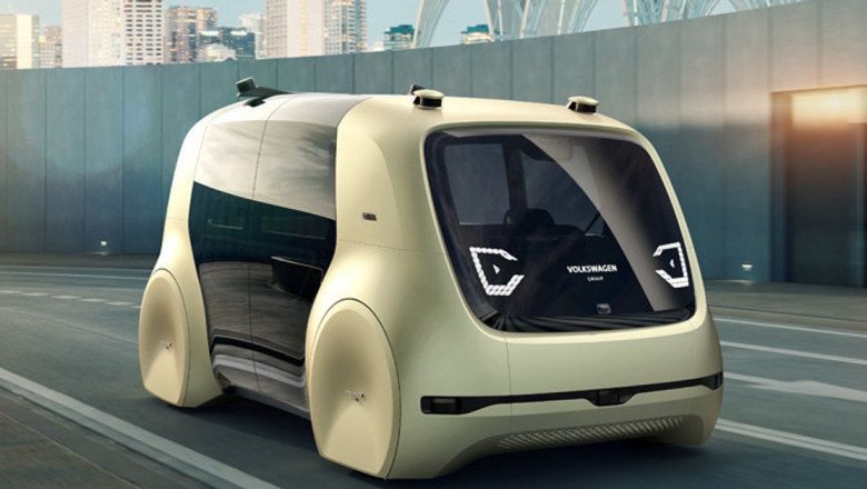 This Is VW's Self-Driving Car Concept – It Looks Absolutely Bonkers