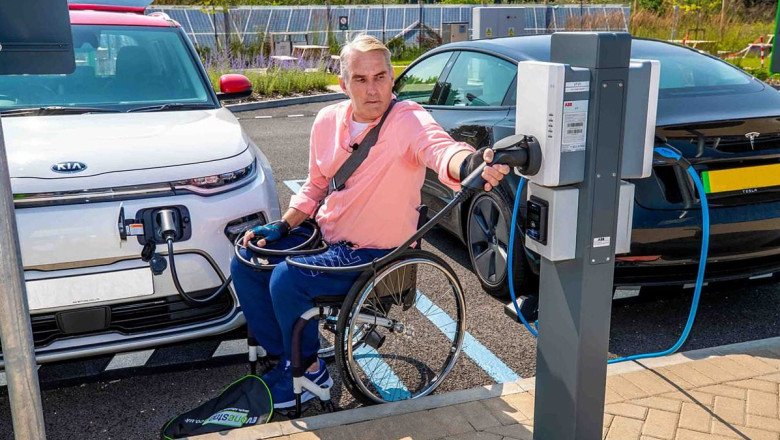 Disabled drivers overlooked in EV transition as just 2% of on-street chargers meet accessibility guidelines