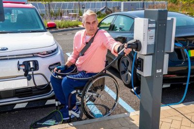 Disabled drivers overlooked in EV transition as just 2% of on-street chargers meet accessibility guidelines