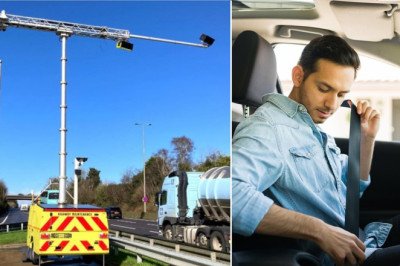 Now beware the eye in the sky! AI traffic cop is being used on roads in East Yorkshire and Northern Lincolnshire to catch drivers using phones and not wearing seat belts