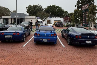 Look At These Blue Chevy Impalas!