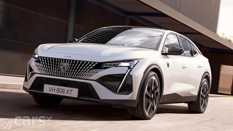 New Electric Peugeot E-408 OFFICIALLY revealed