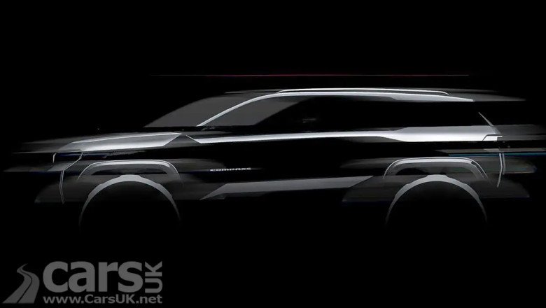 New Jeep Compass TEASED, and it’ll come with Electric, Hybrid and ICE powertrains