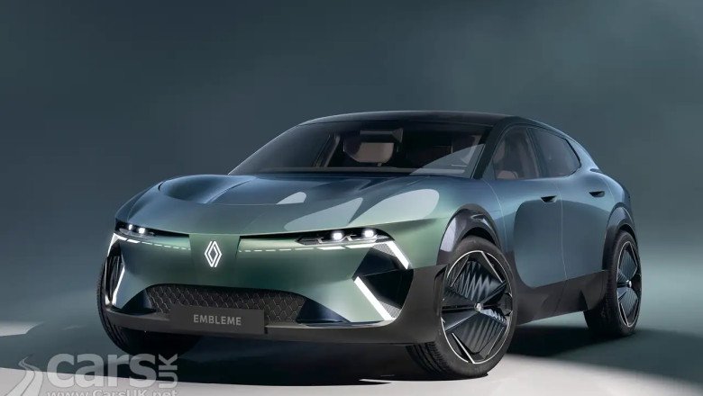 Renault Emblème Shooting Brake Concept is an electric Hydrogen Range Extender