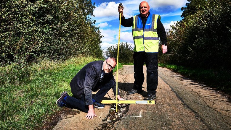 How to force your council to fix potholes and win compensation: Mr Pothole, who's got 10,000 filled in, reveals his secrets