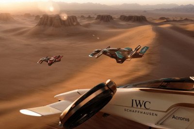 Formula One of the skies! World's first 'vertiport' for FLYING car racing features a 360° Skydeck where spectators can watch the action, and retractable landing pads where the vehicles can refuel