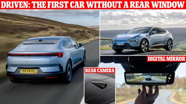What's it like driving the first car sold in Britain WITHOUT a rear window? We review the new Polestar 4 EV