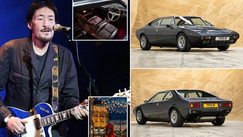 You could be driving home for Christmas in Chris Rea's Ferrari as his 1980 Dino 308 GT4 heads for auction