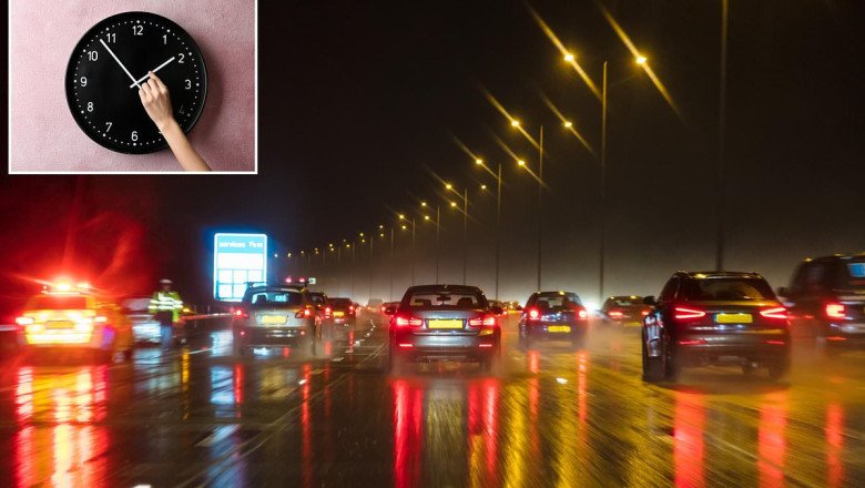 Car crashes surge when the clocks go back - here's how much the risk grows from Sunday...