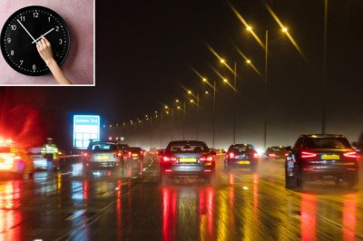 Car crashes surge when the clocks go back - here's how much the risk grows from Sunday...
