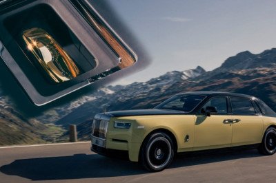 One-Off Rolls-Royce Phantom Inspired By 'Goldfinger' Has A Real Gold Bar On Display In The Center Console