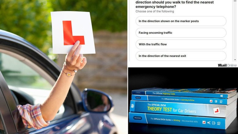 Only 1% of drivers answered these five car theory test questions correctly - how many can you get right?
