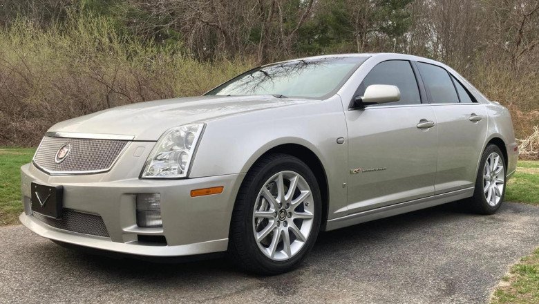 This 2007 Cadillac STS-V Is A 469-HP Rocket No One Will See Coming