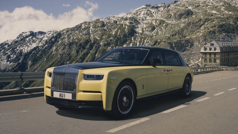 One-off £4.5million golden Rolls-Royce inspired by James Bond villain Goldfinger is bought by fan