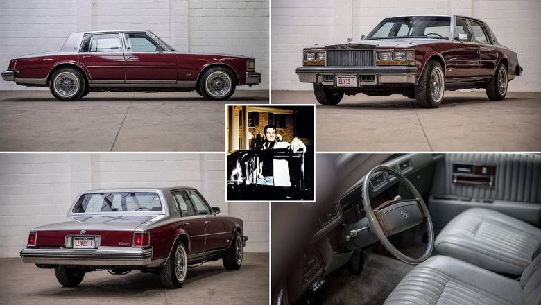 Elvis Presley's last ever car - and the one he drove the night before he died - is for sale