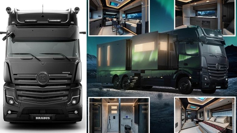 Ultimate pimped-up motorhome: Brabus, the car tuning company loved by footballers, releases £1m Big Boy 1200