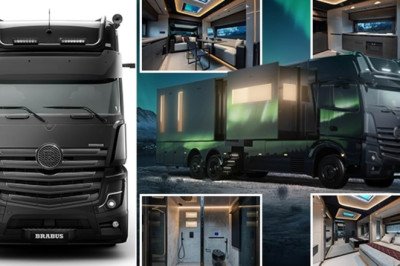 Ultimate pimped-up motorhome: Brabus, the car tuning company loved by footballers, releases £1m Big Boy 1200