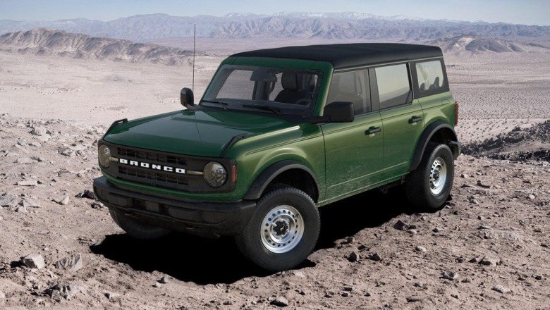 Base Ford Bronco Returns With A Starting Price Under $40,000