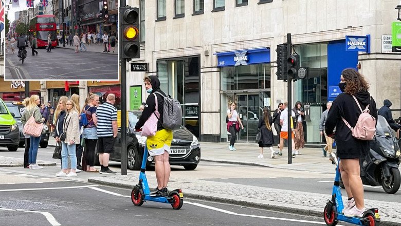 E-scooter riders 'more likely to jump red lights than cyclists', London study finds