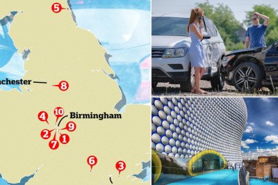 Top 10 uninsured driving hotspots revealed and Birmingham postcodes dominate the list
