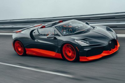 Bugatti W16 Mistral Goes 21 MPH Faster Than Expected To Set New 282-MPH Roofless Top Speed Record
