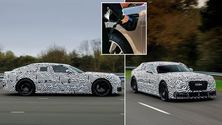 First glimpse of Jaguar's make-or-break £100k electric car as British firm gears up for EV-only rebrand in 2026